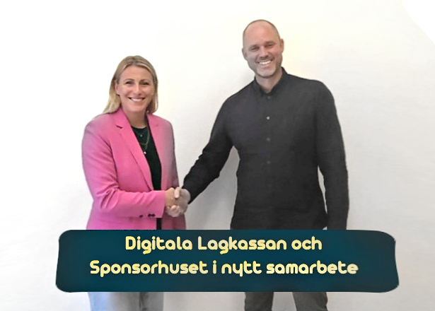 Digitala Lagkassan och Sponsorhuset i nytt samarbete